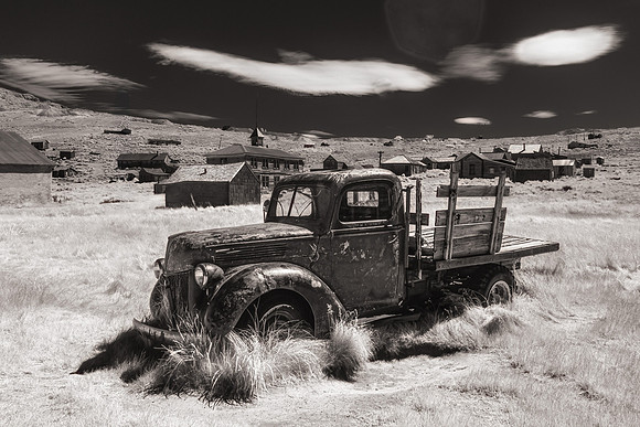 Bodie Old Truck Infrared 9448