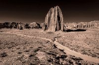 Temple of the Sun Infrared , Cathedral Valley 4090
