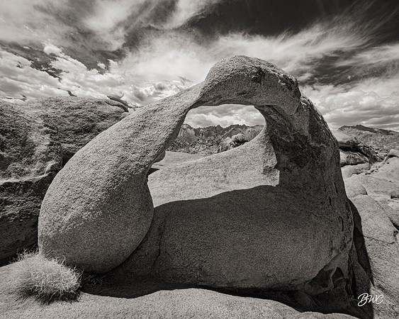 Mobius Arch Alabama Hills Infrared 1445