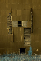 Cottonwood SD Granary door Infrared Color 0391